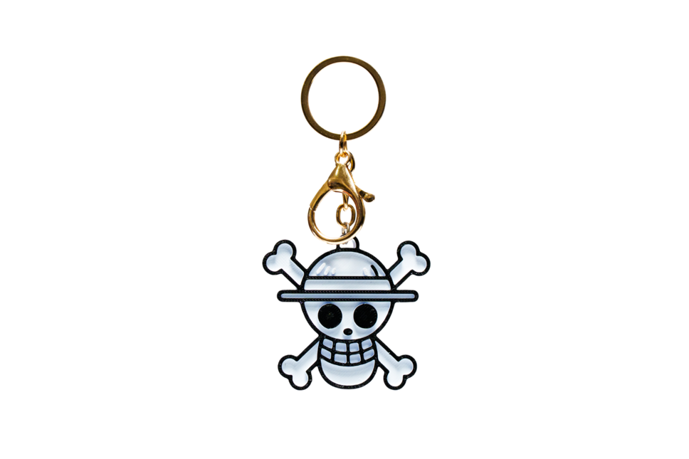 LLAVERO SÍMBOLO ONE PIECE 3D LLAVERO SÍMBOLO ONE PIECE 3D
